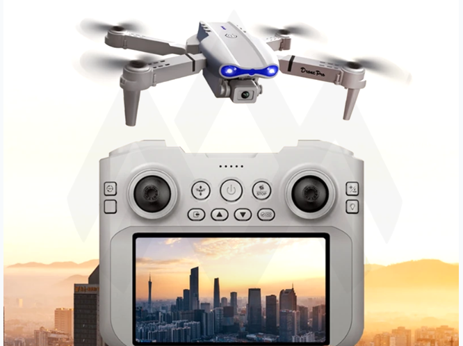 GJV E99 MAX Drone with Dual Cameras and HD Remote Control