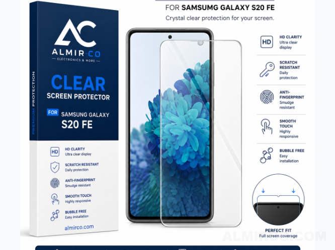Samsung Galaxy S20 FE Clear Screen Protector